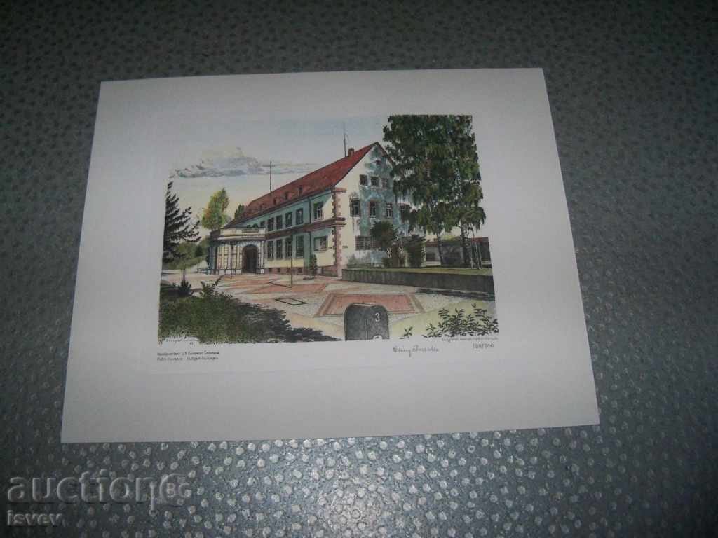 Παράδοση «Έδρα της διοίκησης των ΗΠΑ στην Ευρώπη» χαρακτικής