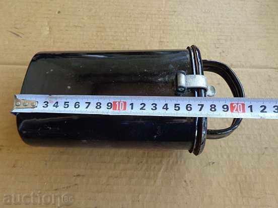 Enamel cannon, enameled bowl, thermophone bake with price 53.00 BGN | € 27.10 Enamel cannon, enameled bowl, thermophone bake with price 53.00 BGN | € 27.10