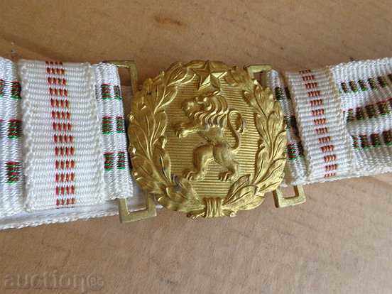 Professional parade belt with a shimmer, buckle, buckle with price 39.00 BGN | € 19.94