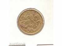 ++Monaco-50 Francs-1950-KM# 132-Rainier III ++