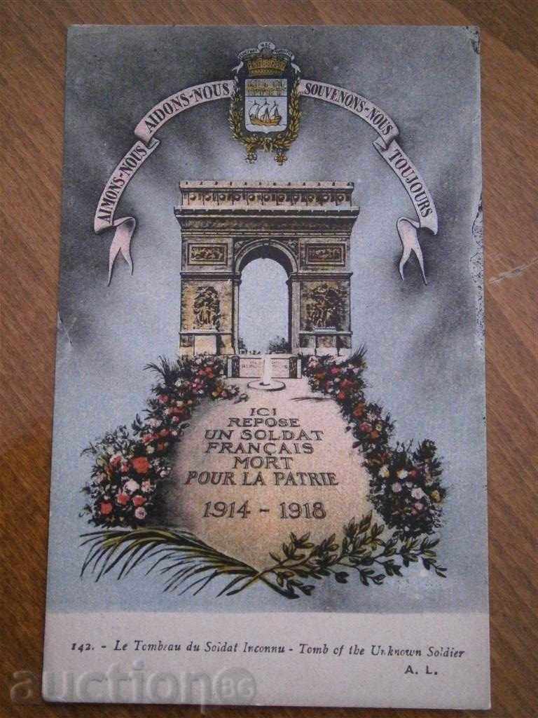 Old card PARIS - 1932 - LE TOMBEAU DU SOLDAT INCONNU