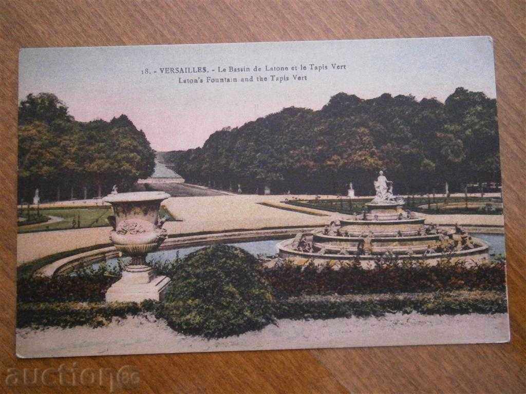 Old card 1932 - VERSAILLES - LE BASSIN DE LATONE