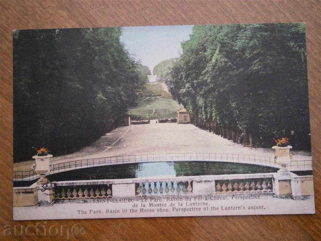 Παλιά καρτ ποστάλ SAINT CLOUD - 1932 - LE PARC. Bassin