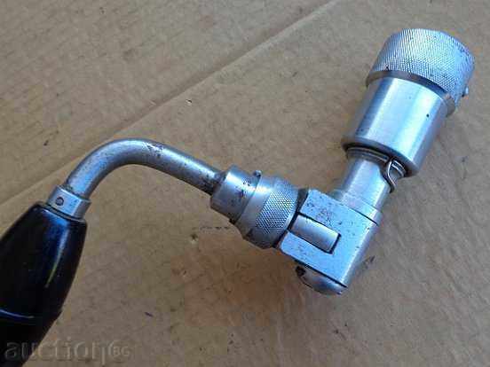 Old Soviet drill with ratchet, mat cap, drill, USSR - 6 Old Soviet drill with ratchet, mat cap, drill, USSR - 6