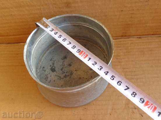 Old tin tin, saucepan, pot - 6 Old tin tin, saucepan, pot - 6