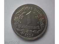Germany III Reich 1 Mark 1934 E Rare Coin