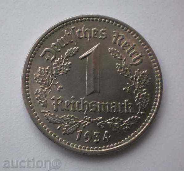 Germania III Reich 1 Marka 1934 F monede rare cu preț € 15.34 | 30.00 BGN