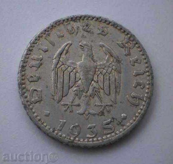 Germany III Reich 50 Pfeif 1935 A Rare Coin with price € 6.14 | 12.01 BGN Germany III Reich 50 Pfeif 1935 A Rare Coin with price € 6.14 | 12.01 BGN