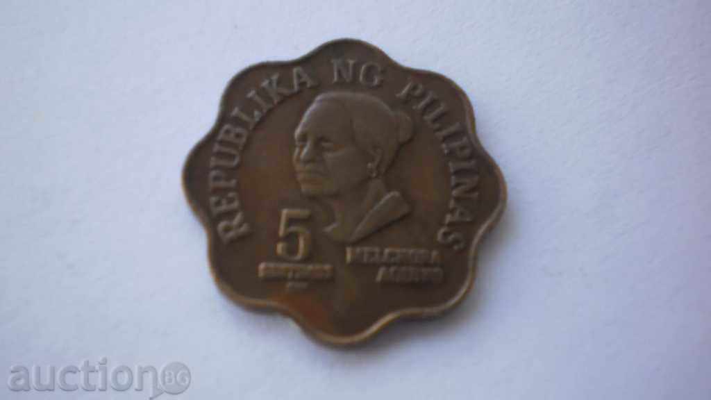 Filipine 5 Tsentimo 1982 Rare monede cu preț € 1.53 | 2.99 BGN
