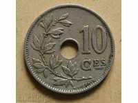 10 centimes 1923 Βέλγιο-Γαλλικά θρύλος