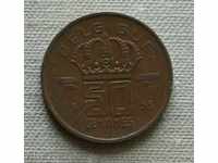 50 centimes 1953 Belgia - Legenda franceză