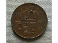 50 centimes 1954 Belgium - Dutch legend