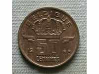 50 centime 1969 Belgia -French.Legend UNC