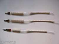 Hydrometers with a thermometer