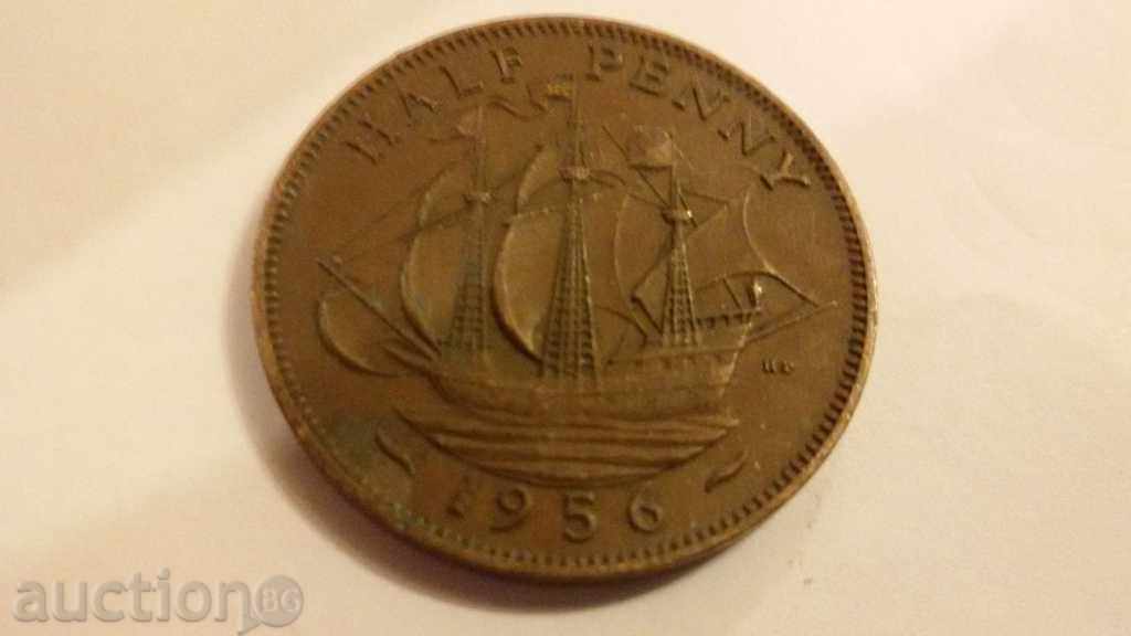 HALF PENNY 1956 with price 2.00 BGN | € 1.02 HALF PENNY 1956 with price 2.00 BGN | € 1.02
