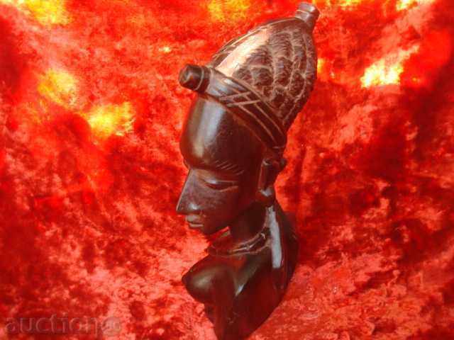 Statuette Naomi, wearing hat and necklace, ebony "EROTIKA". with price 89.95 BGN | € 45.99 Statuette Naomi, wearing hat and necklace, ebony "EROTIKA". with price 89.95 BGN | € 45.99