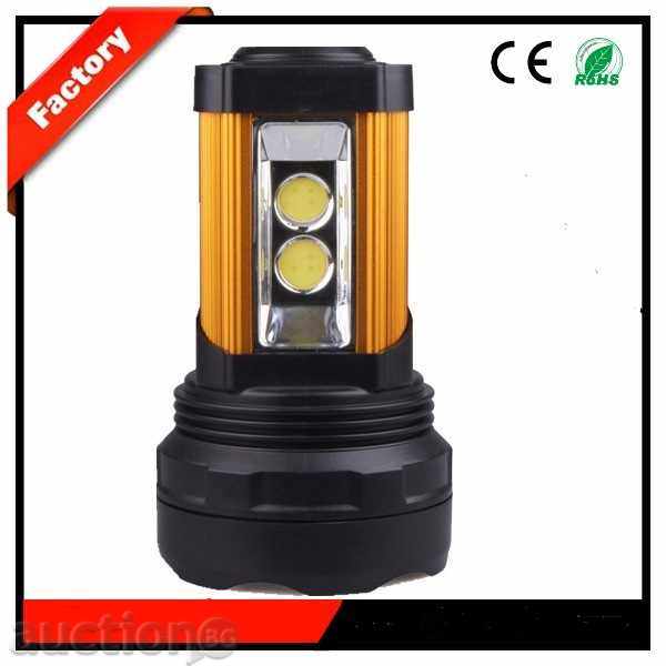 Cordless projector T6, 1500lm 15W CREE -JG-A398 with price 59.50 BGN | € 30.42