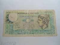 BANK ITALY 500 LEI 1976