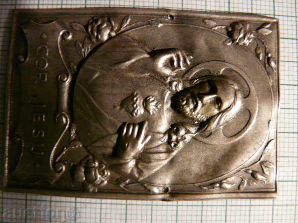 Delivery of old silver icon-19c.