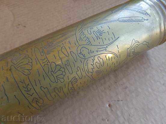 Auction Old cartridge, soldier's work, World War I Auction Old cartridge, soldier's work, World War I