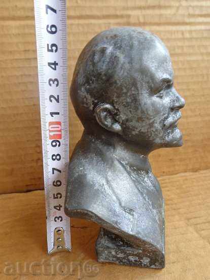 Aluminum bust of Lenin, figure, sculpture, statuette with price 230.00 BGN | € 117.60 Aluminum bust of Lenin, figure, sculpture, statuette with price 230.00 BGN | € 117.60