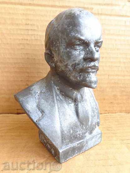Aluminum bust of Lenin, figure, sculpture, statuette - 7 Aluminum bust of Lenin, figure, sculpture, statuette - 7