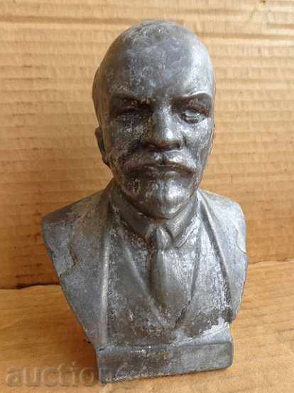 Алуминиев бюст на Ленин, фигура, пластика, статуетка