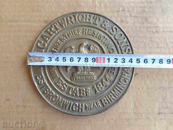 Advertising banner sign for safe, safe, badge with price 99.00 BGN | € 50.62 Advertising banner sign for safe, safe, badge with price 99.00 BGN | € 50.62