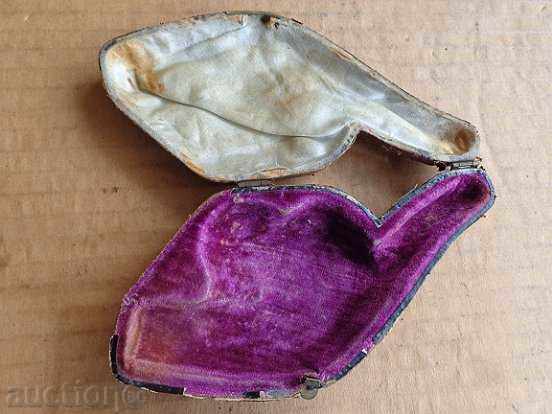 Leather case for an old luxury pipe with amber - 7 Leather case for an old luxury pipe with amber - 7