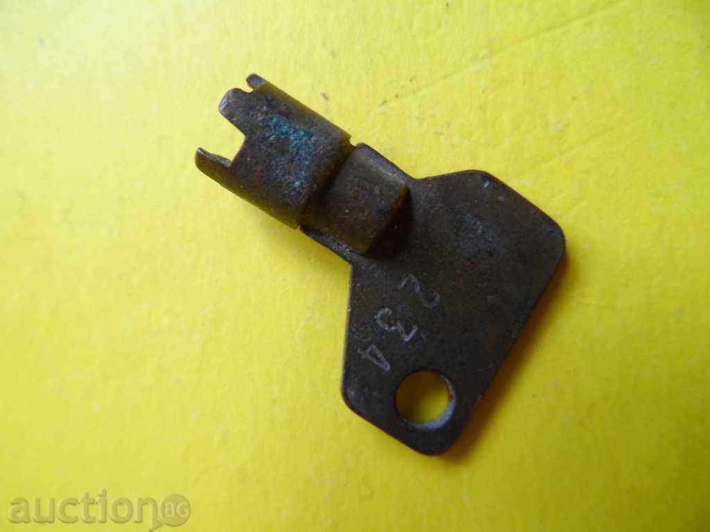 old bronze key