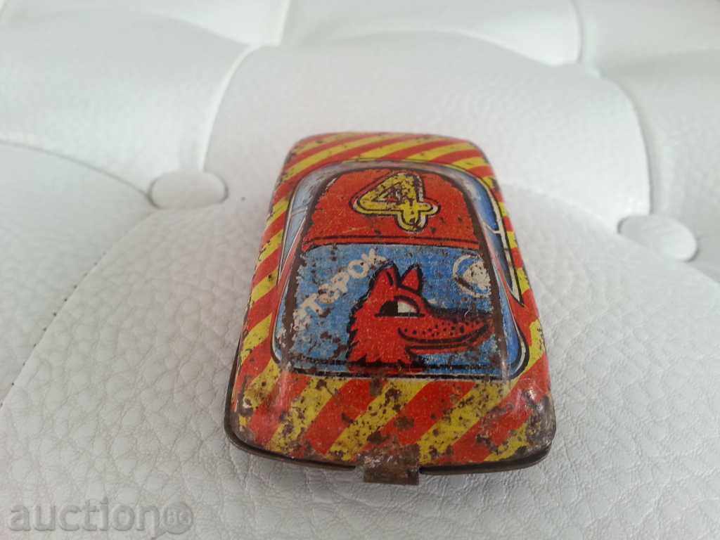 Old Russian Metal Soc. Cart, Toy 80's with price 5.00 BGN | € 2.56 Old Russian Metal Soc. Cart, Toy 80's with price 5.00 BGN | € 2.56