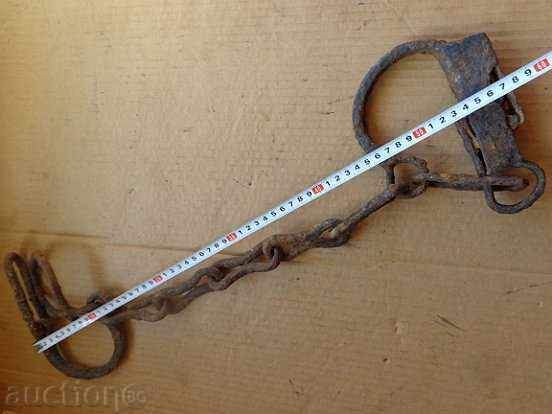 Old hand forged beads, chains, pranks, chains - 6