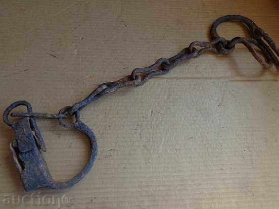 Old hand forged beads, chains, pranks, chains - 7