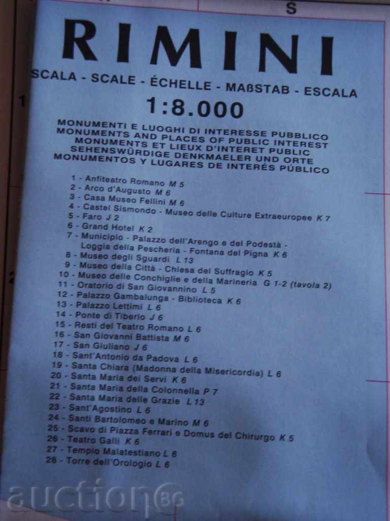 Auction Rimini - luxury card Auction Rimini - luxury card