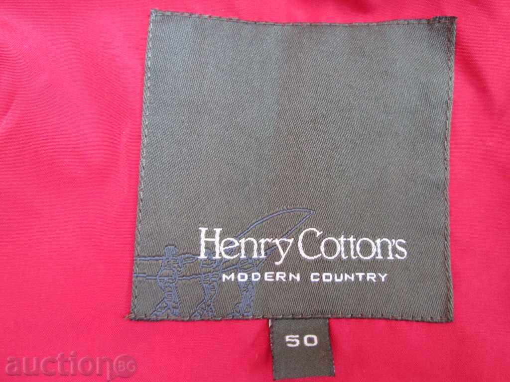 HENRY COTTONS thin jacket size 50. with price 25.00 BGN | € 12.78