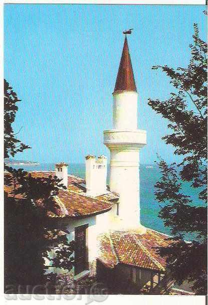 Carte poștală Bulgaria Balcic Poch.stantsiya cult. Figurile 2 *
