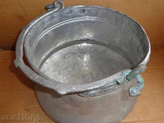 Auction Tinned boiler, copper, copper pot, change, change Auction Tinned boiler, copper, copper pot, change, change