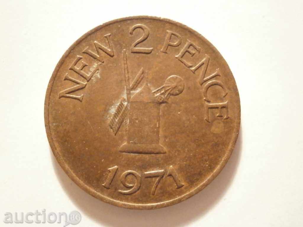 NEW 2 PENCE 1971 Guernsey - 5