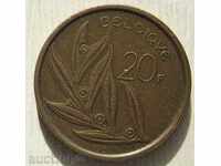 Belgium 20 Frank 1981 / Belgique 20 Francs 1981