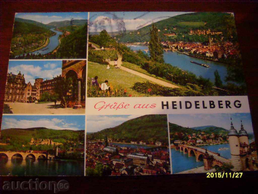 STARA ταξίδια POSTCARD - ΓΕΡΜΑΝΙΑ HEIDELBERG