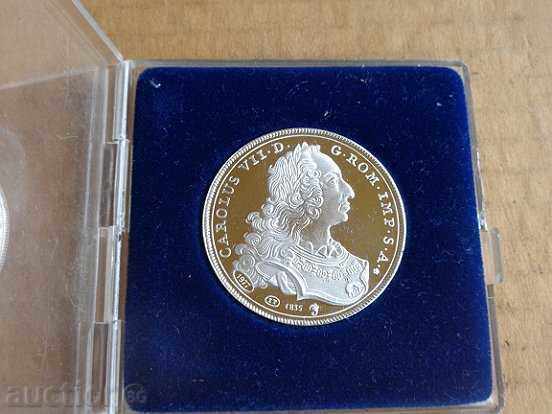 Silver German taler reprint 1977, coin, silver with price 169.00 BGN | € 86.41 Silver German taler reprint 1977, coin, silver with price 169.00 BGN | € 86.41