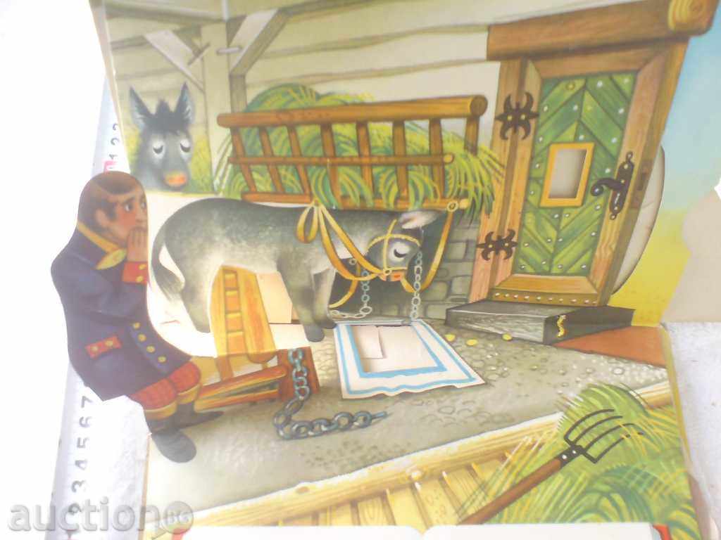 Delivery of old children's book three-dimensional