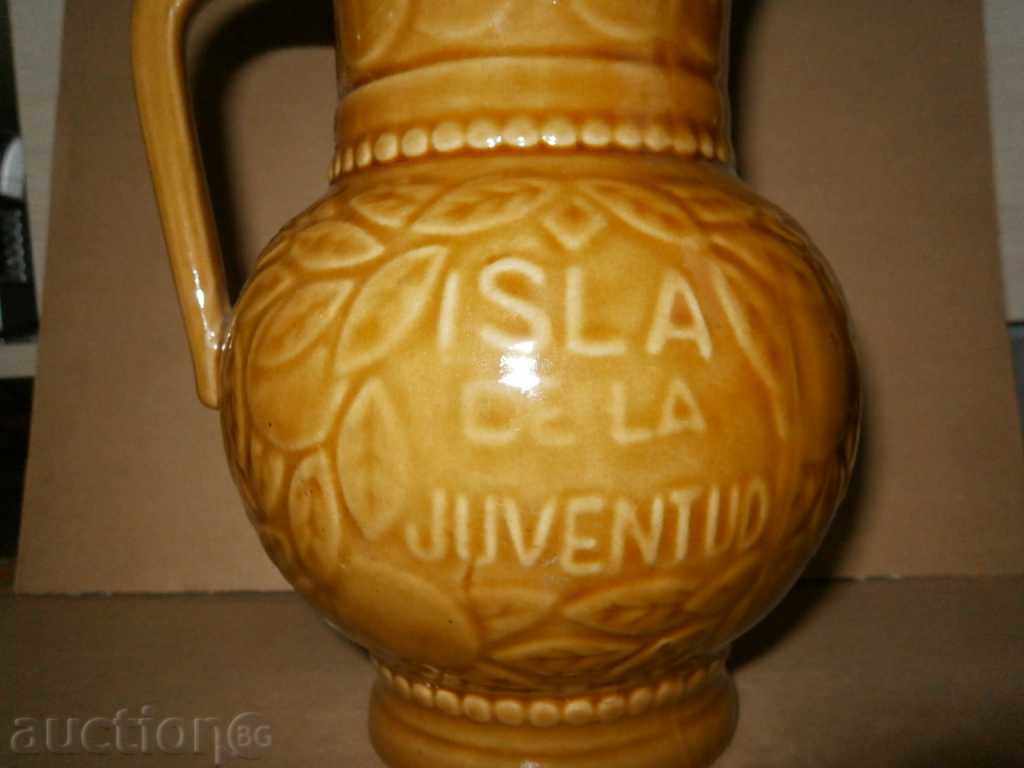 Delivery of a sizzling wine jug slammed his throat wide