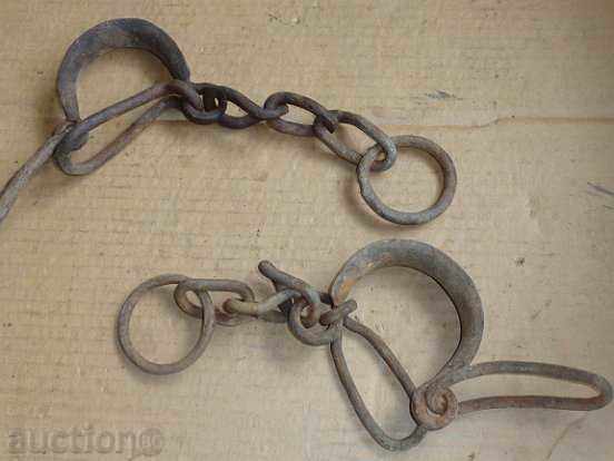 Delivery of Hand forged beads, pangs, chains, handcuffs