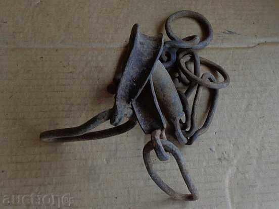 Hand forged beads, pangs, chains, handcuffs - 5