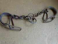 Hand forged beads, pangs, chains, handcuffs