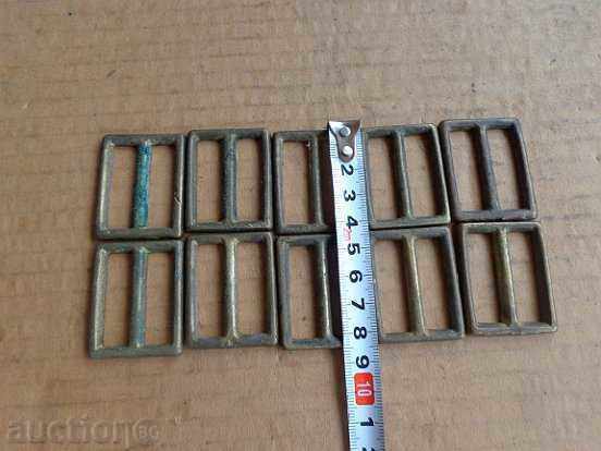 Auction Lot of bronze buckles of belt, belt Auction Lot of bronze buckles of belt, belt
