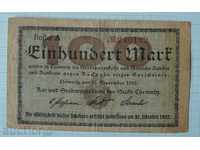 100 марки 1922 г. Германия