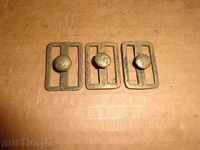 Bronze clasps, belt, belt, belt, belt