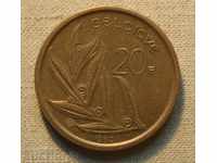 20 франка 1980  Белгия -фр.легенда №1